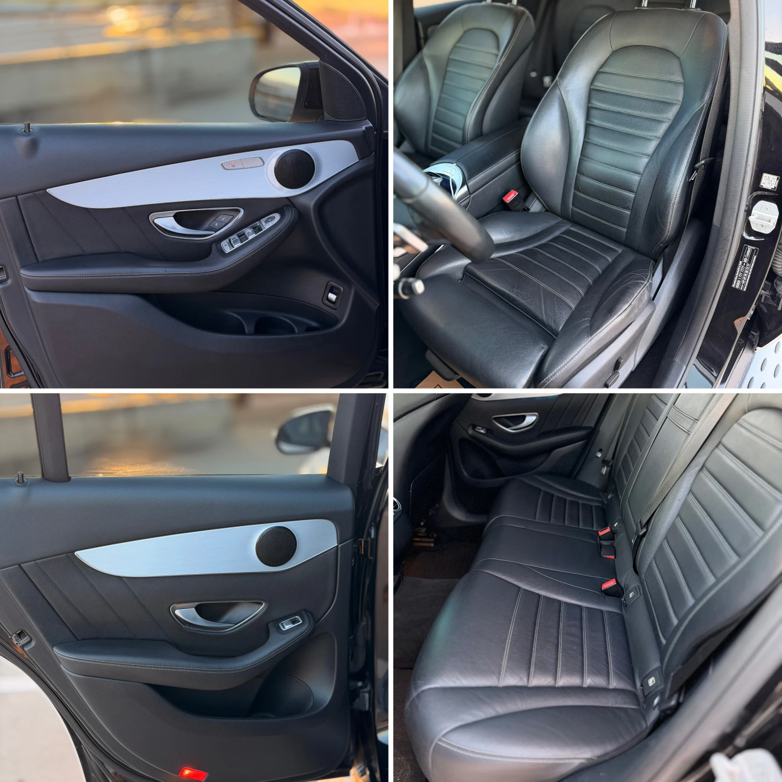 Mercedes-Benz GLC 220 - 63 Amg pack-Keyless-Distronic-9G-4matic-Navi -, снимка 11 - Автомобили и джипове - 53789095