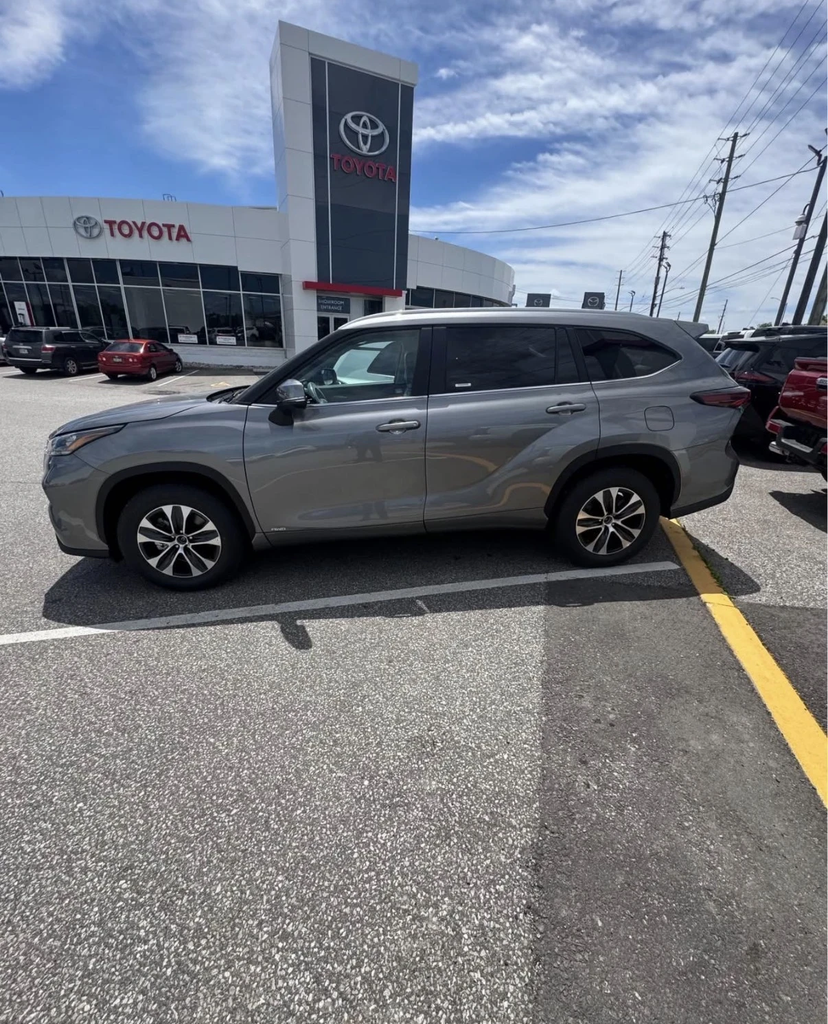Toyota Highlander HYBRID * 8 MЕСТЕН * AWD * НОВ ОТ ПРЕДСТАВИТЕЛСТВО , снимка 4 - Автомобили и джипове - 54911896