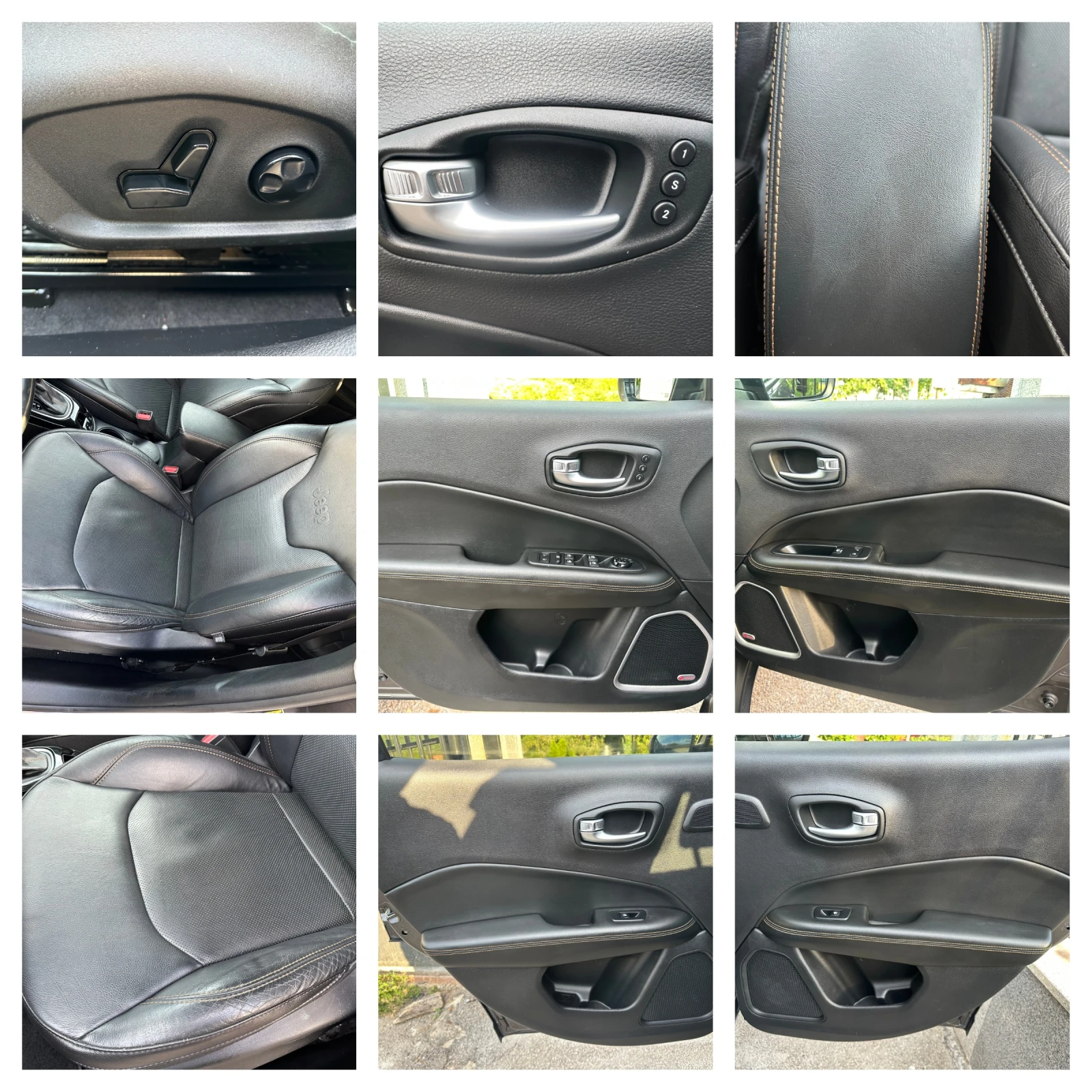 Jeep Compass 2.0D-4X4-170k.s-FULL-DIST-LED-AUTOMAT-NAVI-КОЖА, снимка 14 - Автомобили и джипове - 55955721