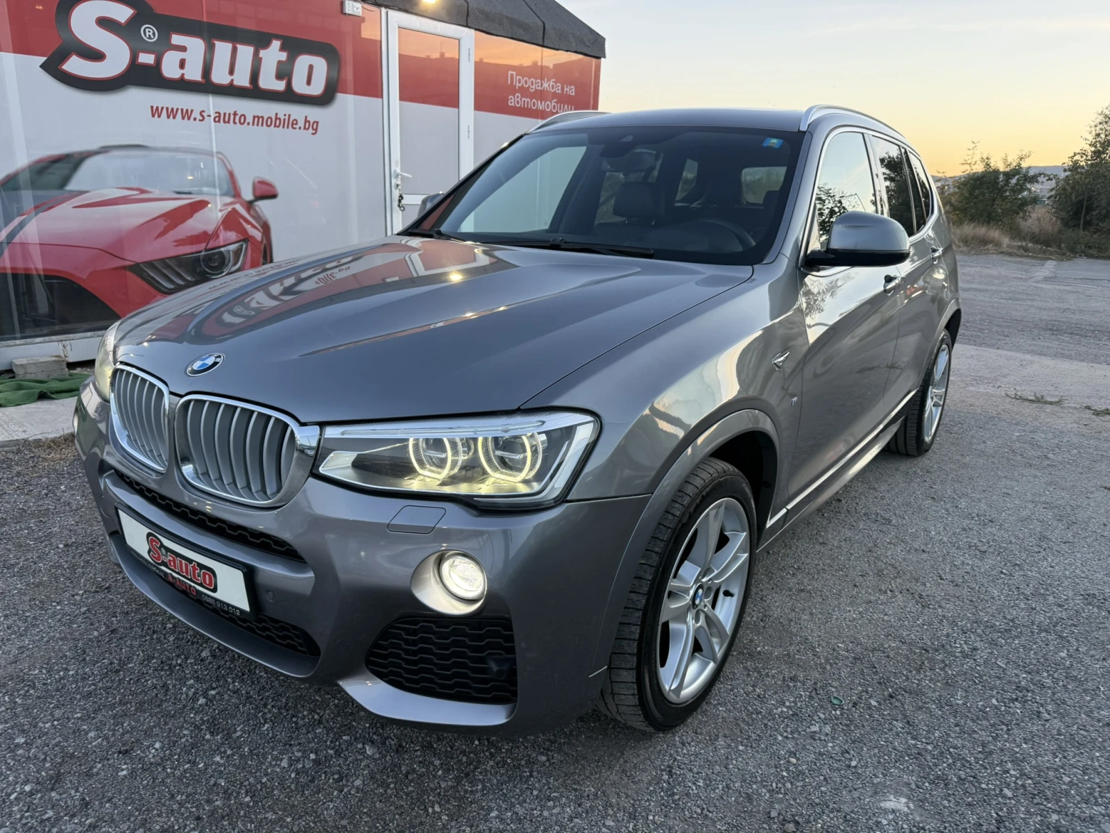 BMW X3 3.5i FACE* M PACK* HEAD UP* K LESS* ПАНО* ПОДГРЕВ