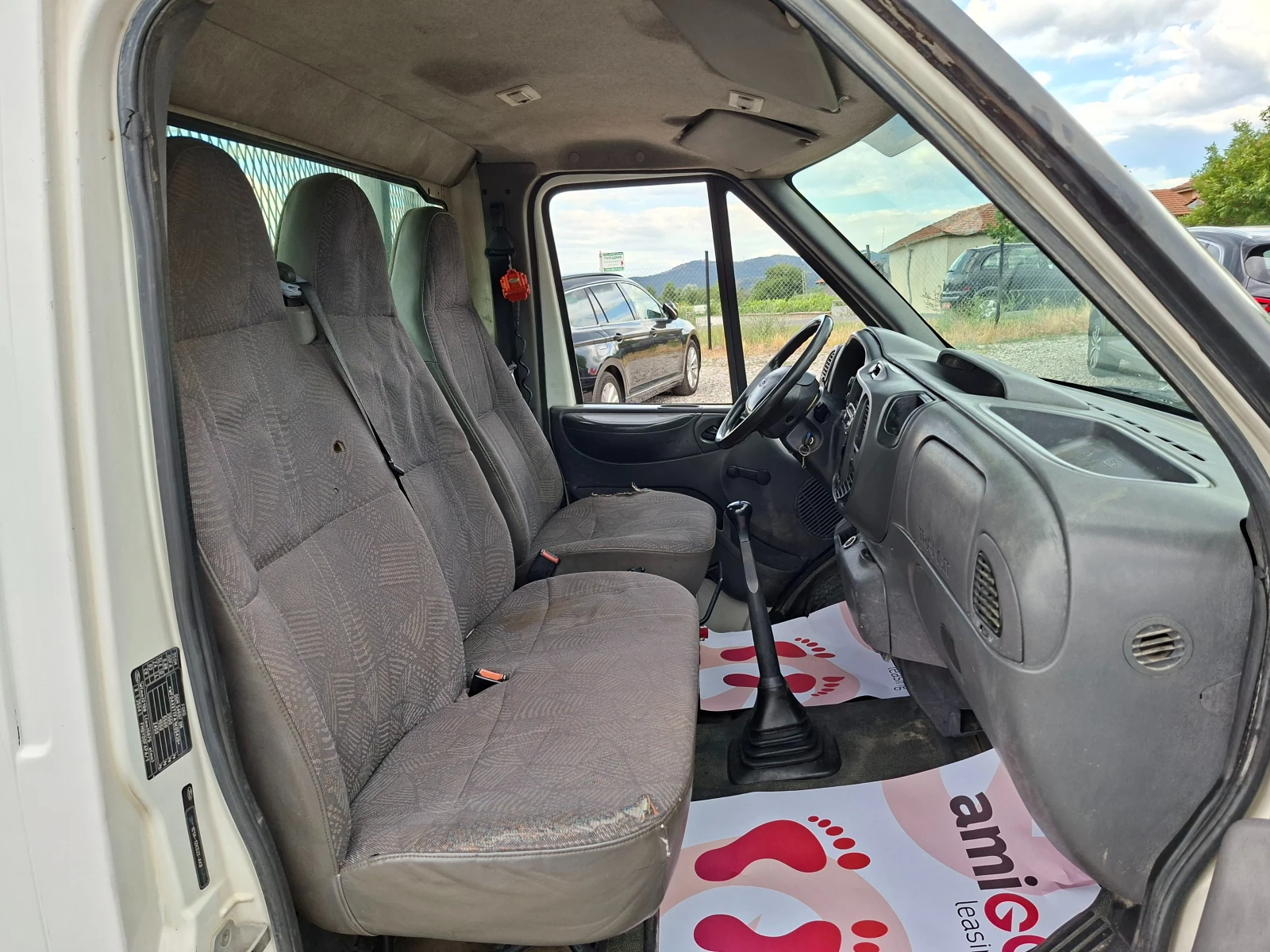 Ford Transit 2.4TDI* 3-СТРАНЕН* 36м. х 255EUR.* , снимка 12 - Бусове и автобуси - 55210657