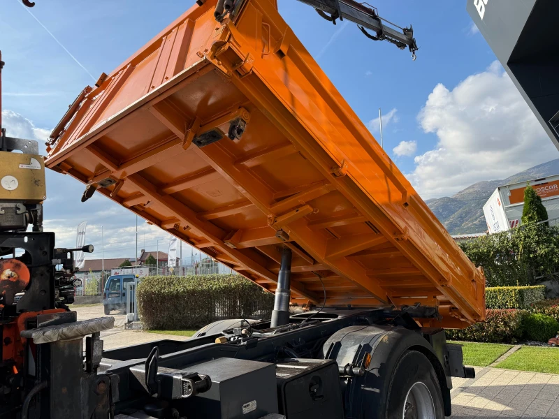 Man Tga 18.350 23000кг 4х4 Самосвал с кран Климатик 4.20м , снимка 5 - Камиони - 52078117