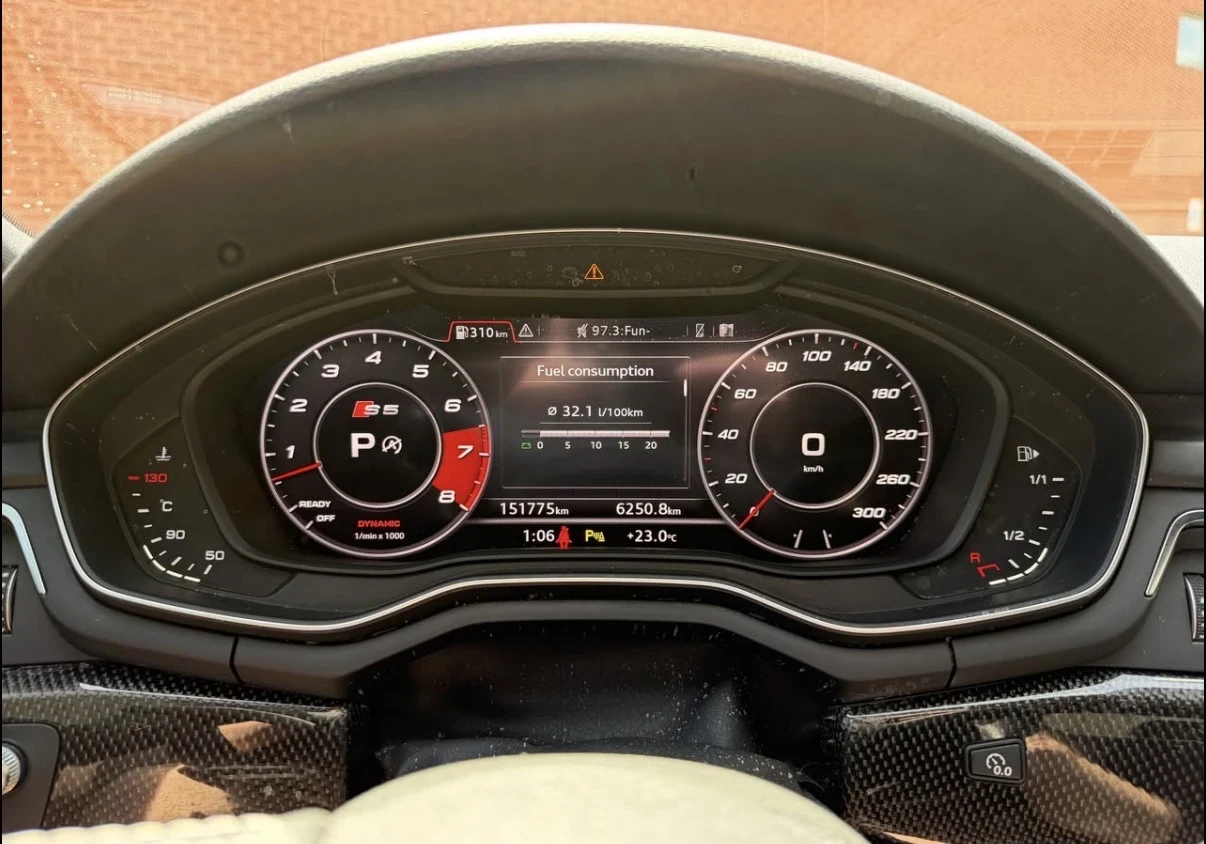 Audi S5 3.0Т * ДИГИТАЛНО ТАБЛО * 360 КАМЕРА * CARFAX * , снимка 6 - Автомобили и джипове - 54692663