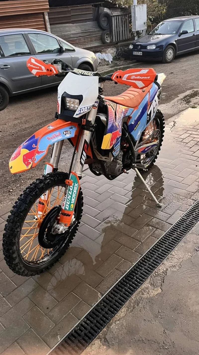 Ktm 350 Renthal+ Acrapovic+ нови гуми+ пиньони DID, снимка 1 - Мотоциклети и мототехника - 47815161