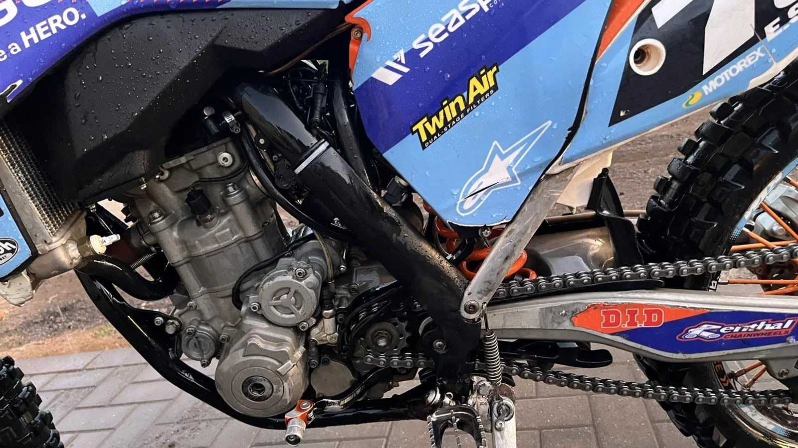 Ktm 350 Renthal+ Acrapovic+ нови гуми+ пиньони DID - изображение 9