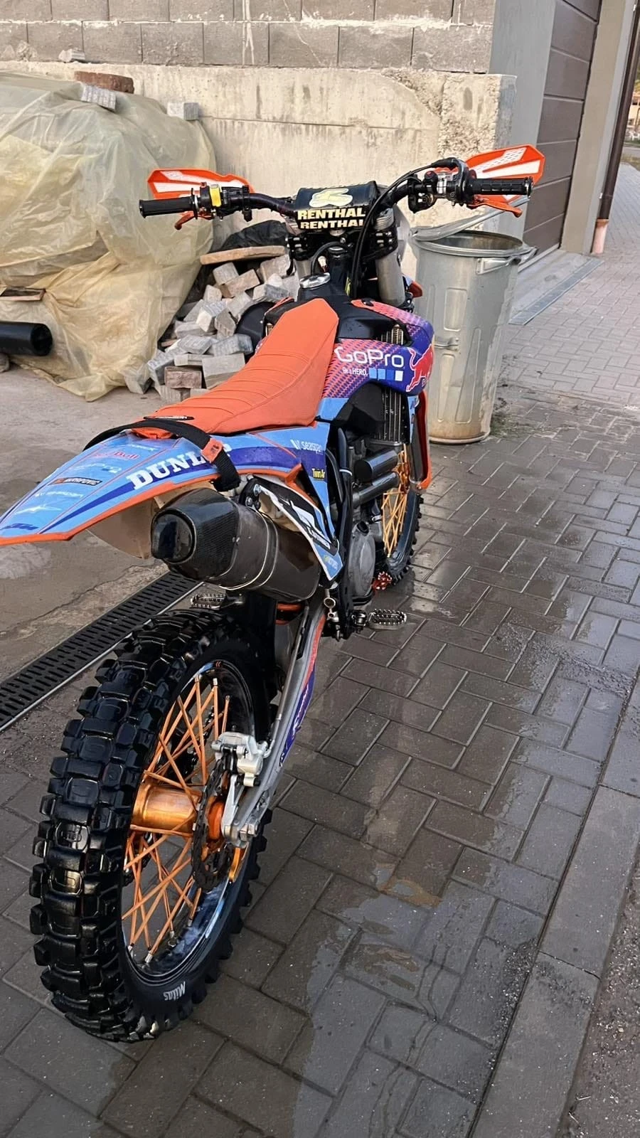 Ktm 350 Renthal+ Acrapovic+ нови гуми+ пиньони DID - изображение 8