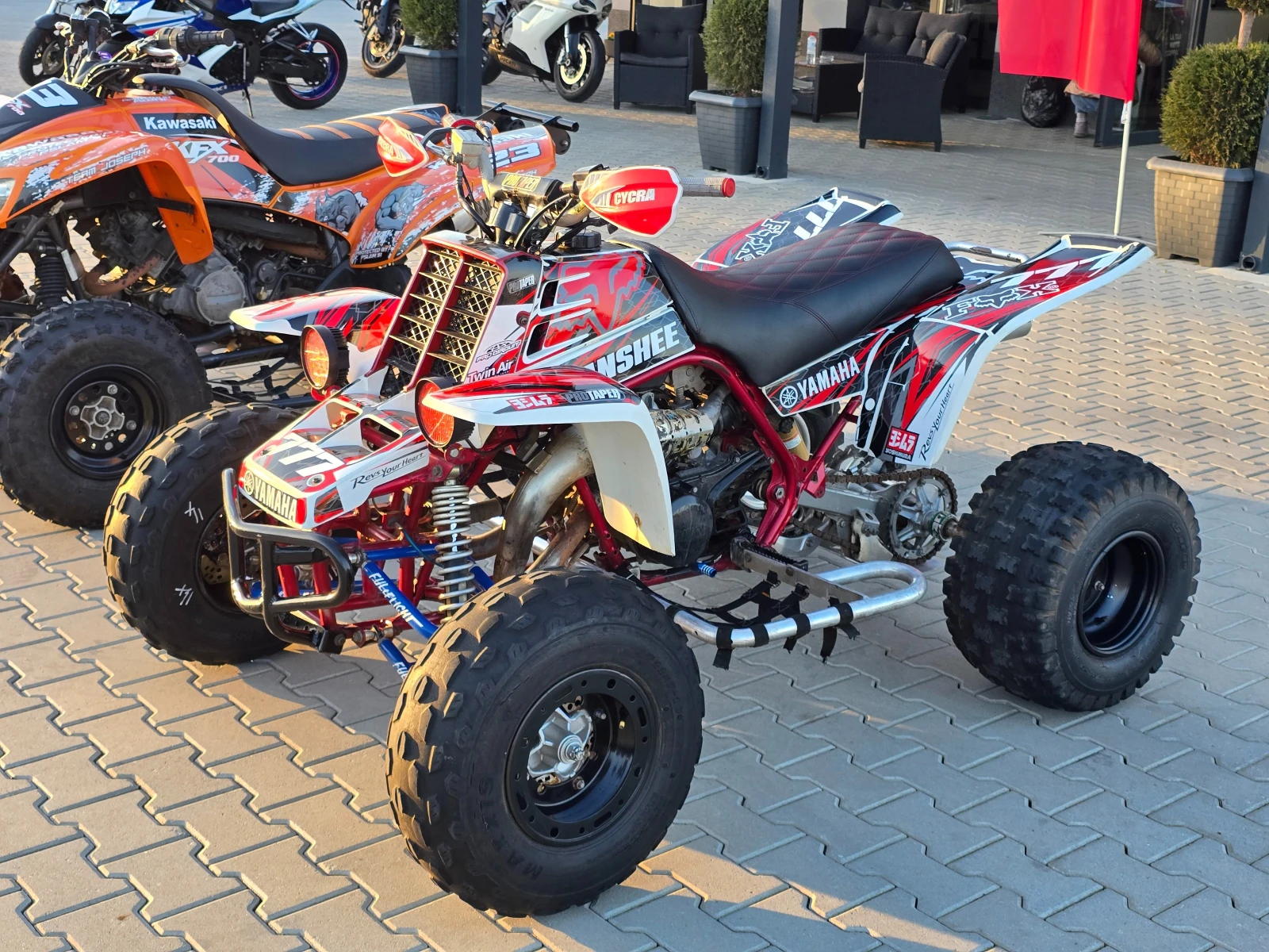 Yamaha Yfz Banshee 350cc, 2т, Само за ценители!, снимка 5 - Мотоциклети и мототехника - 53877041