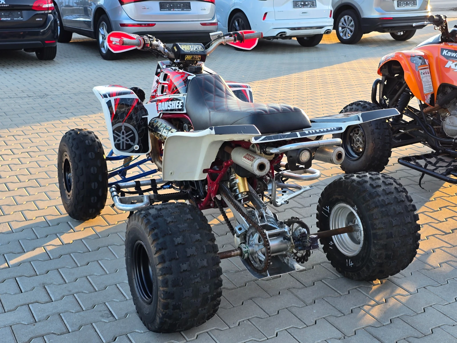 Yamaha Yfz Banshee 350cc, 2т, Само за ценители!, снимка 3 - Мотоциклети и мототехника - 53877041