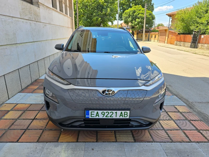 Hyundai Kona 64KWh BLUELINK/HEADUP/DISSTR/ - 39933 лв. - 55954940 1