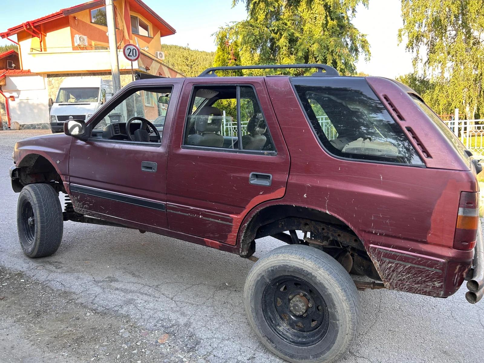 Opel Frontera 2.3 TD цял преден мост, снимка 4 - Автомобили и джипове - 54992781