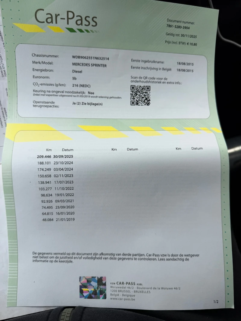 Mercedes-Benz Sprinter 516 SPRINTER 516 НОВ ВНОС С ДОКАЗАЕМИ РЕАЛНИ КИЛОМЕТРИ, снимка 14 - Бусове и автобуси - 52661637