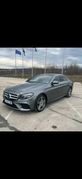 Mercedes-Benz E 220 AMG - BURMESTER - 360 - Head Up - Панорама, снимка 1