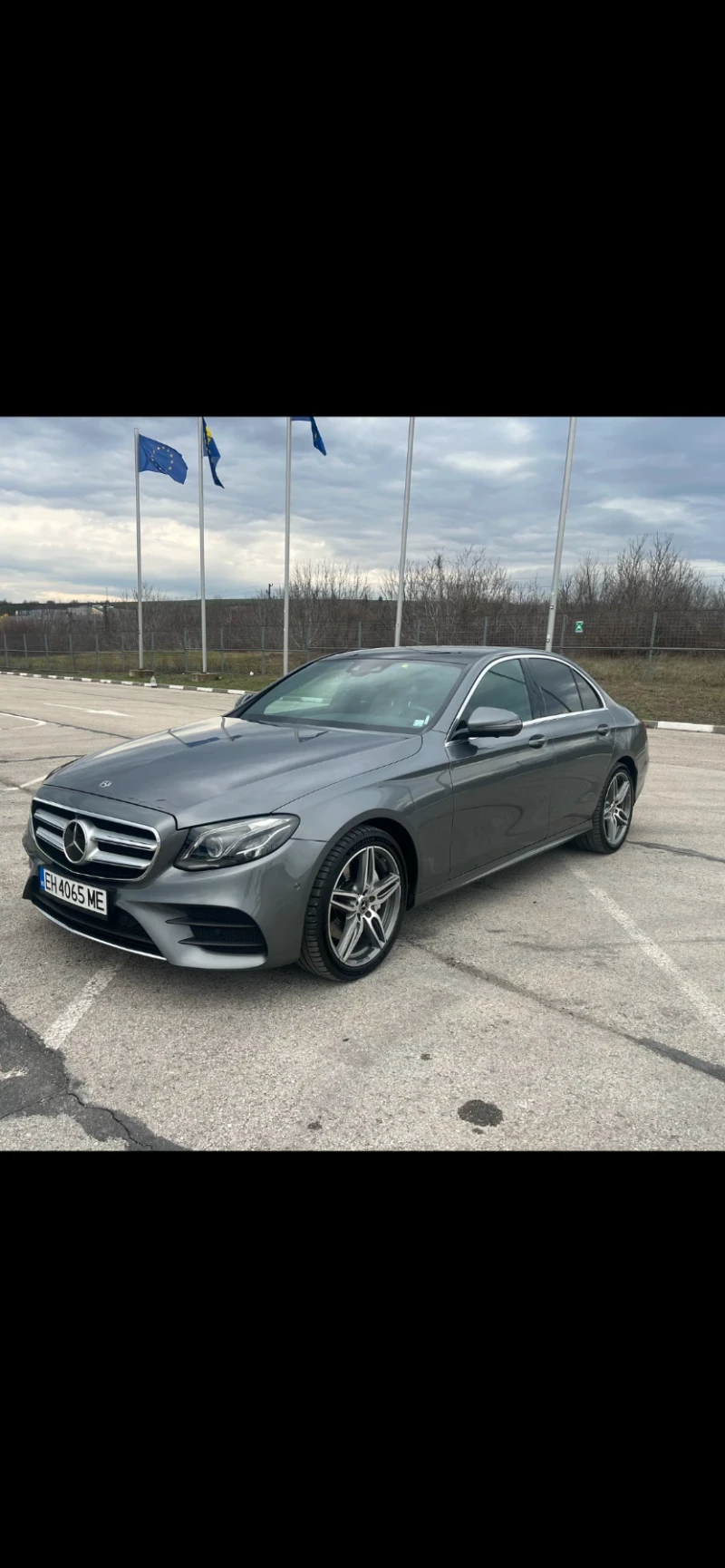 Mercedes-Benz E 220 AMG - BURMESTER - 360 - Head Up - Панорама, снимка 1 - Автомобили и джипове - 48538757