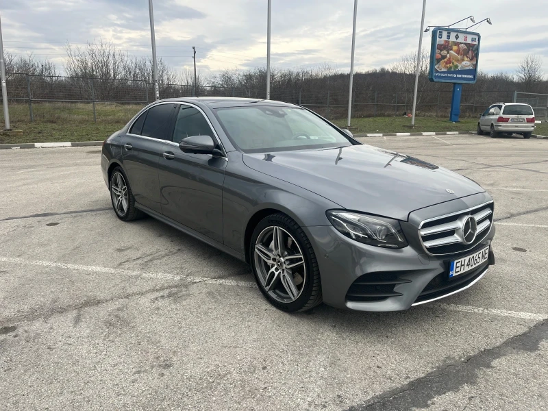 Mercedes-Benz E 220 AMG - BURMESTER - 360 - Head Up - Панорама, снимка 2 - Автомобили и джипове - 48538757