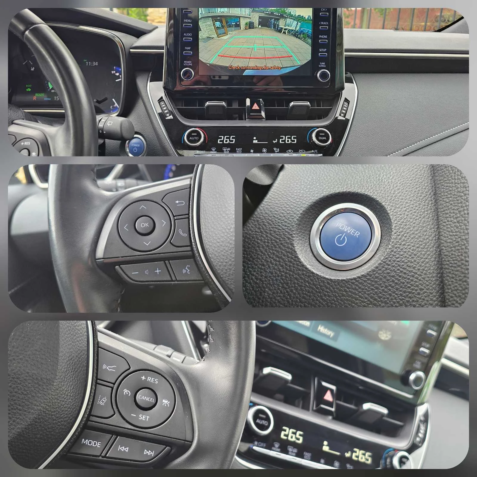 Toyota Corolla E21 1.8i HYBRID !!!!!  26000km НОВ АВТОМОБИЛ, снимка 15 - Автомобили и джипове - 54493852