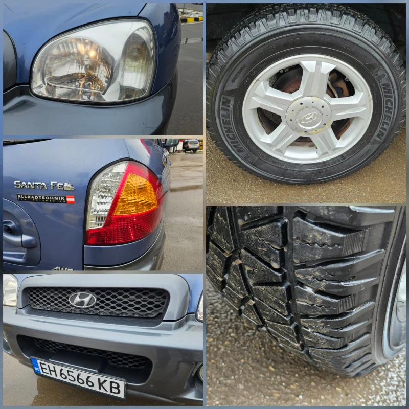 Hyundai Santa fe 2.4 4x4/Klimatik, снимка 17 - Автомобили и джипове - 53208239