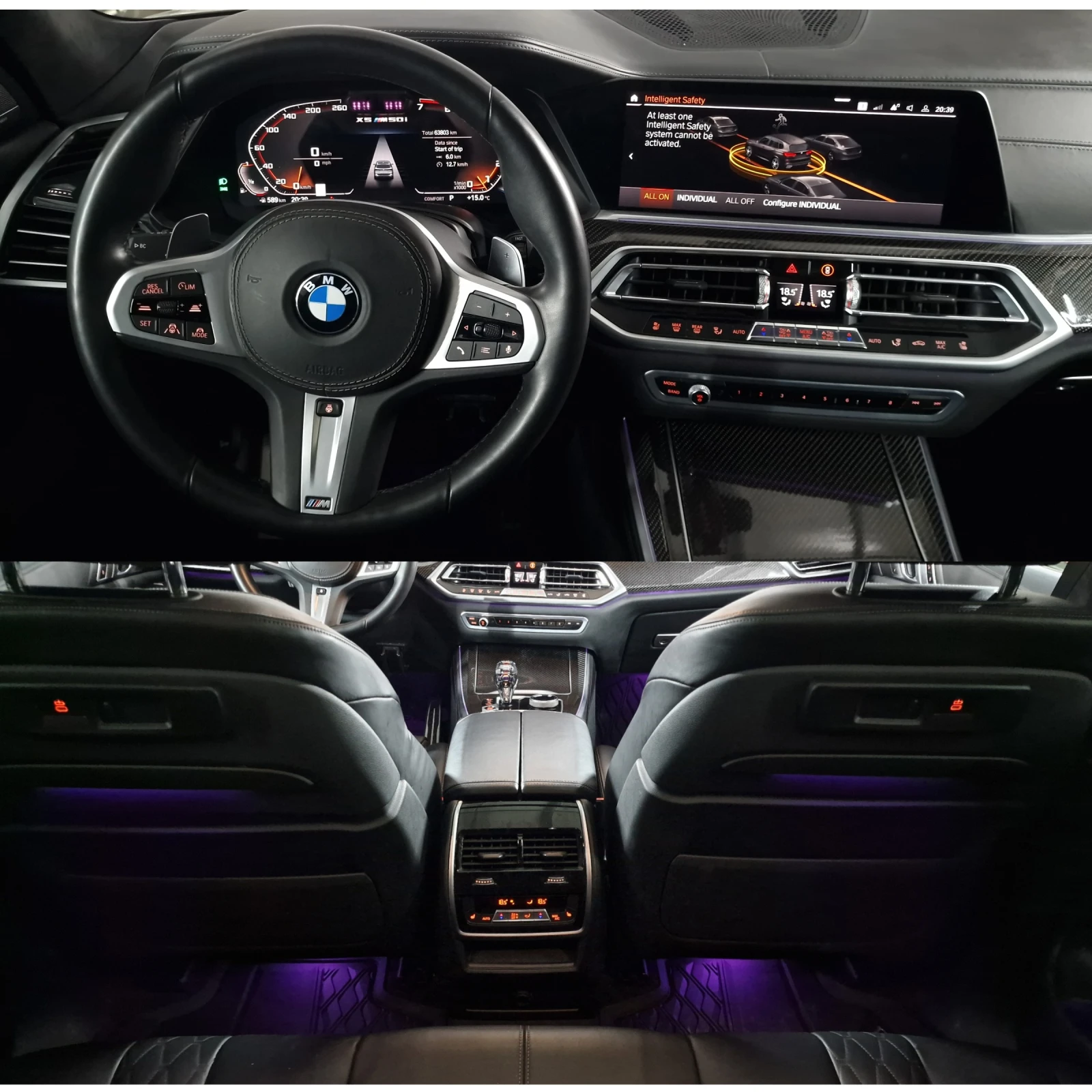 BMW X5 FULL BLACK SHADOW LINE BMW X5 M50i, 530hp, 390KW - изображение 5