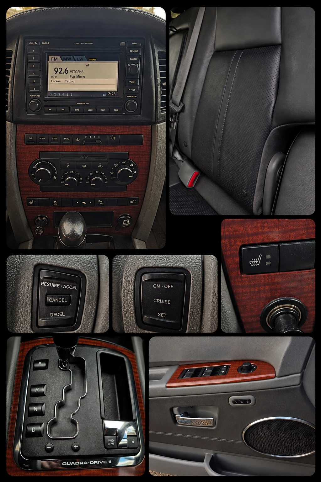 Jeep Grand cherokee РЕАЛНИ КМ !!!, снимка 11 - Автомобили и джипове - 56726552