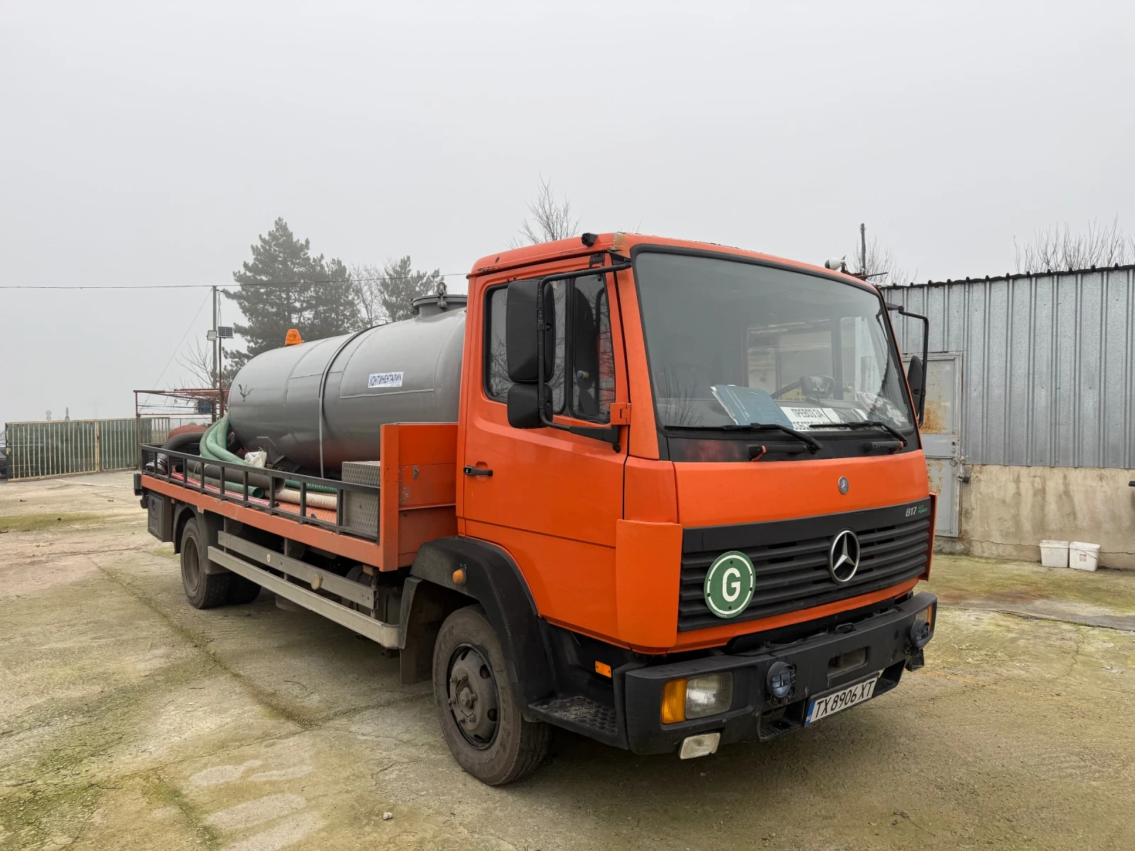 Mercedes-Benz 817 Фекална машина - изображение 2