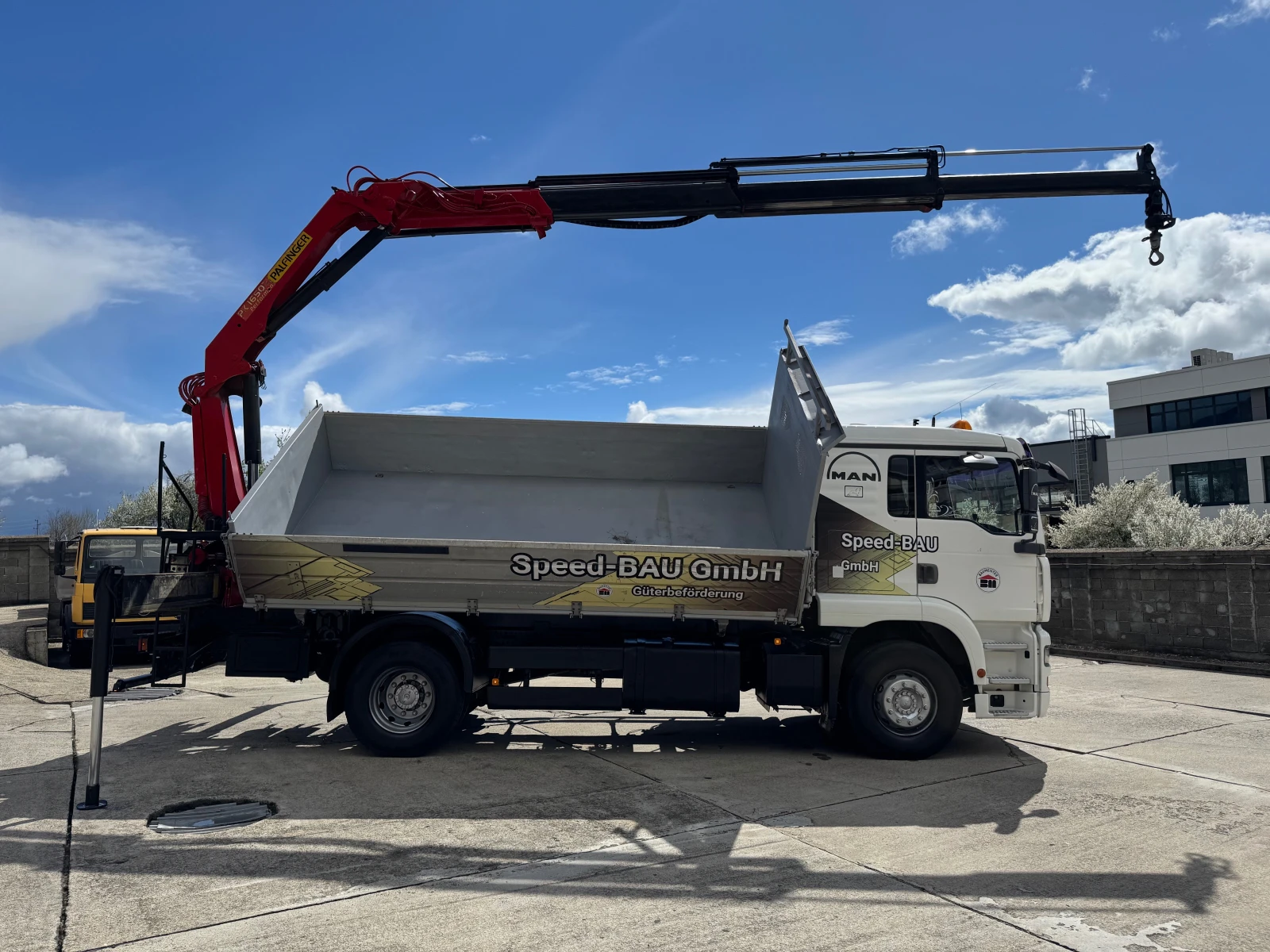 Man Tga 18.410 , Palfinger 16502 дистанционно , климатик , снимка 6 - Камиони - 54079650