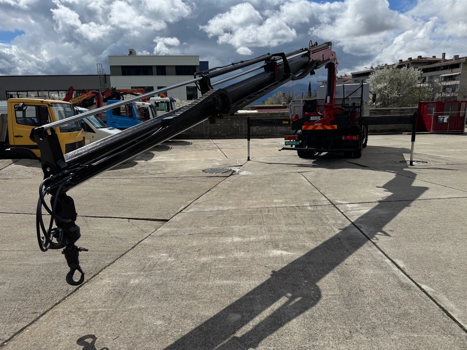 Man Tga 18.410 , Palfinger 16502 дистанционно , климатик , снимка 10 - Камиони - 54079650