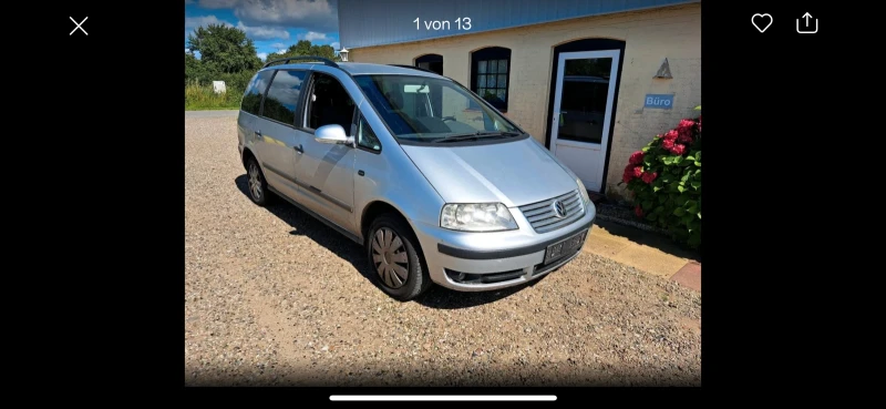 VW Sharan, снимка 1 - Автомобили и джипове - 47482429