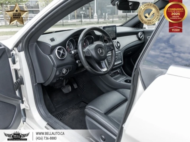 Mercedes-Benz CLA * 250, AWD, NAVI, PANO, B.CAM, B.SPOT, PDC, LEATHE, снимка 11 - Автомобили и джипове - 52726658