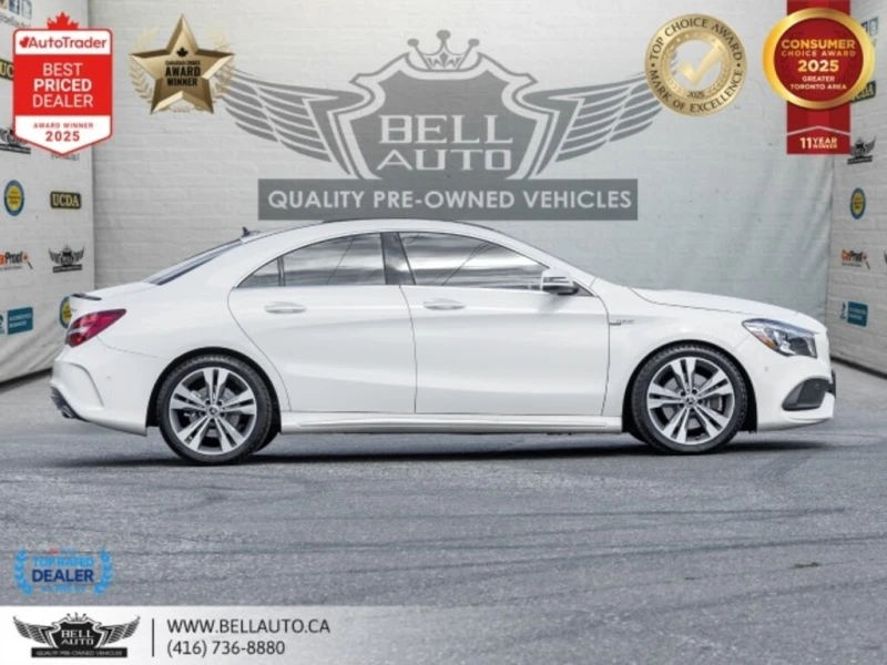 Mercedes-Benz CLA * 250, AWD, NAVI, PANO, B.CAM, B.SPOT, PDC, LEATHE, снимка 5 - Автомобили и джипове - 52726658