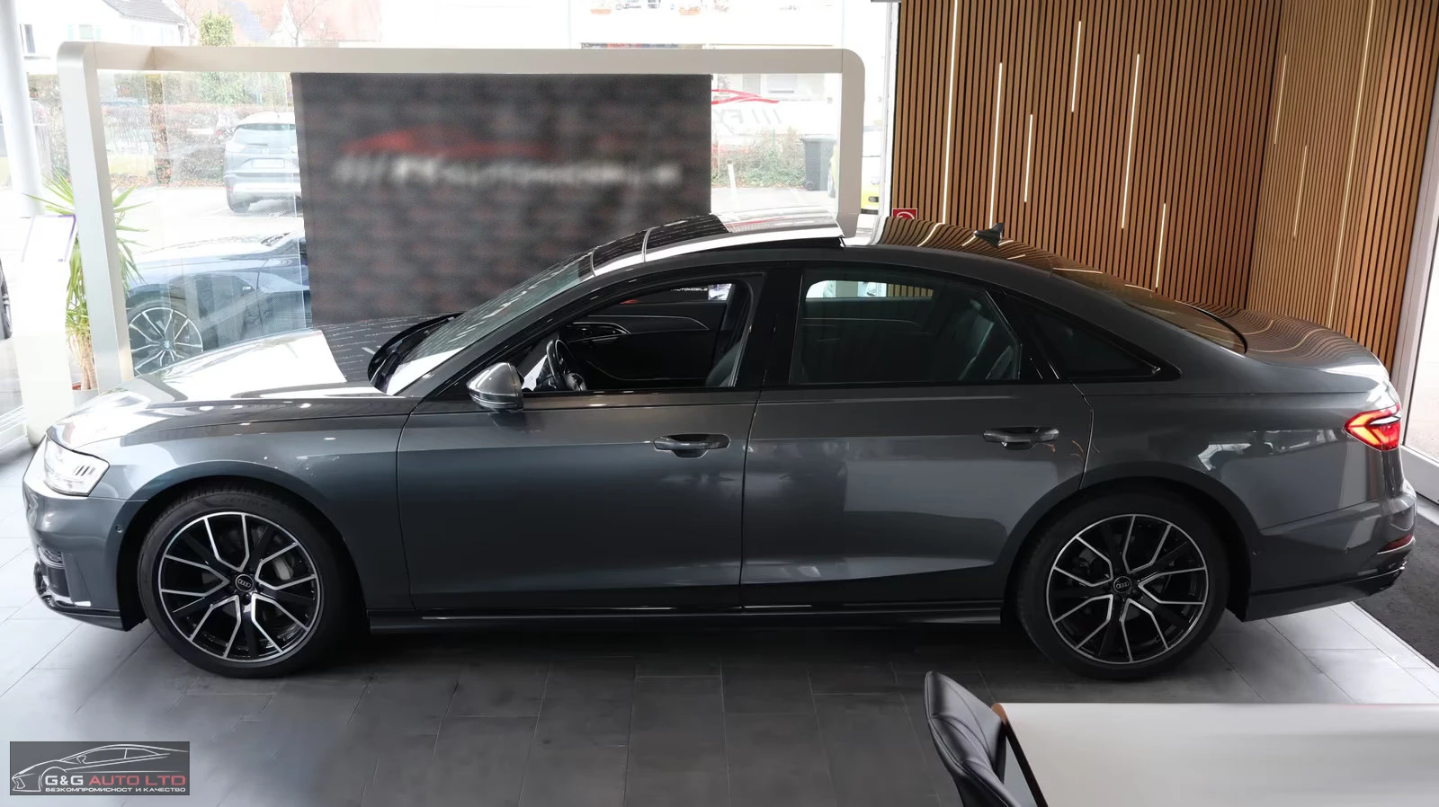 Audi A8 50/286HP/SLINE/360/PANO/B&O/KLESS/457z, снимка 3 - Автомобили и джипове - 54753561