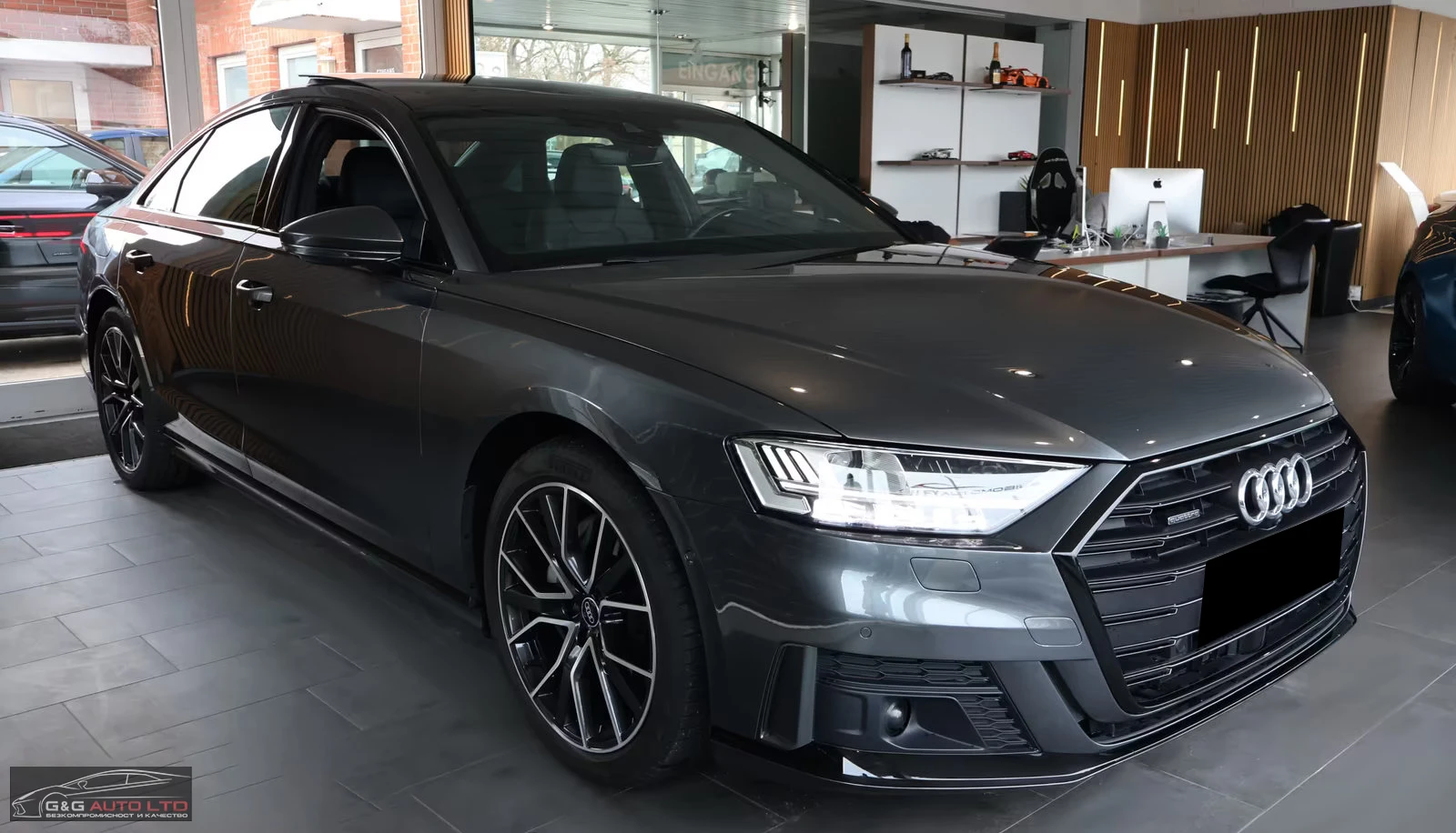 Audi A8 50/286HP/SLINE/360/PANO/B&O/KLESS/457z, снимка 5 - Автомобили и джипове - 54753561