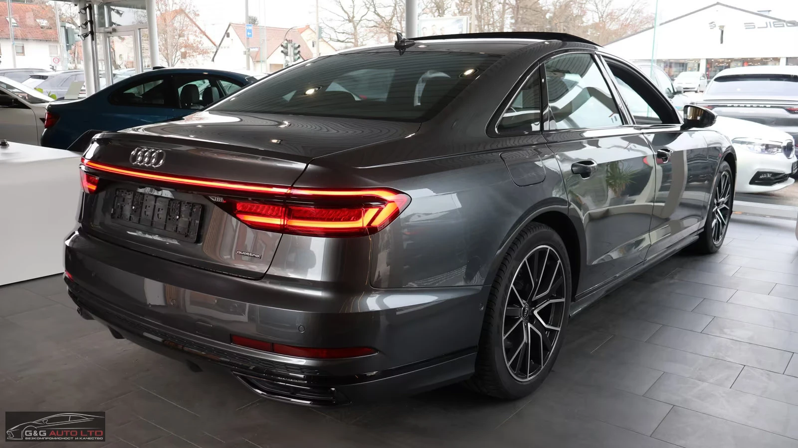 Audi A8 50/286HP/SLINE/360/PANO/B&O/KLESS/457z, снимка 6 - Автомобили и джипове - 54753561