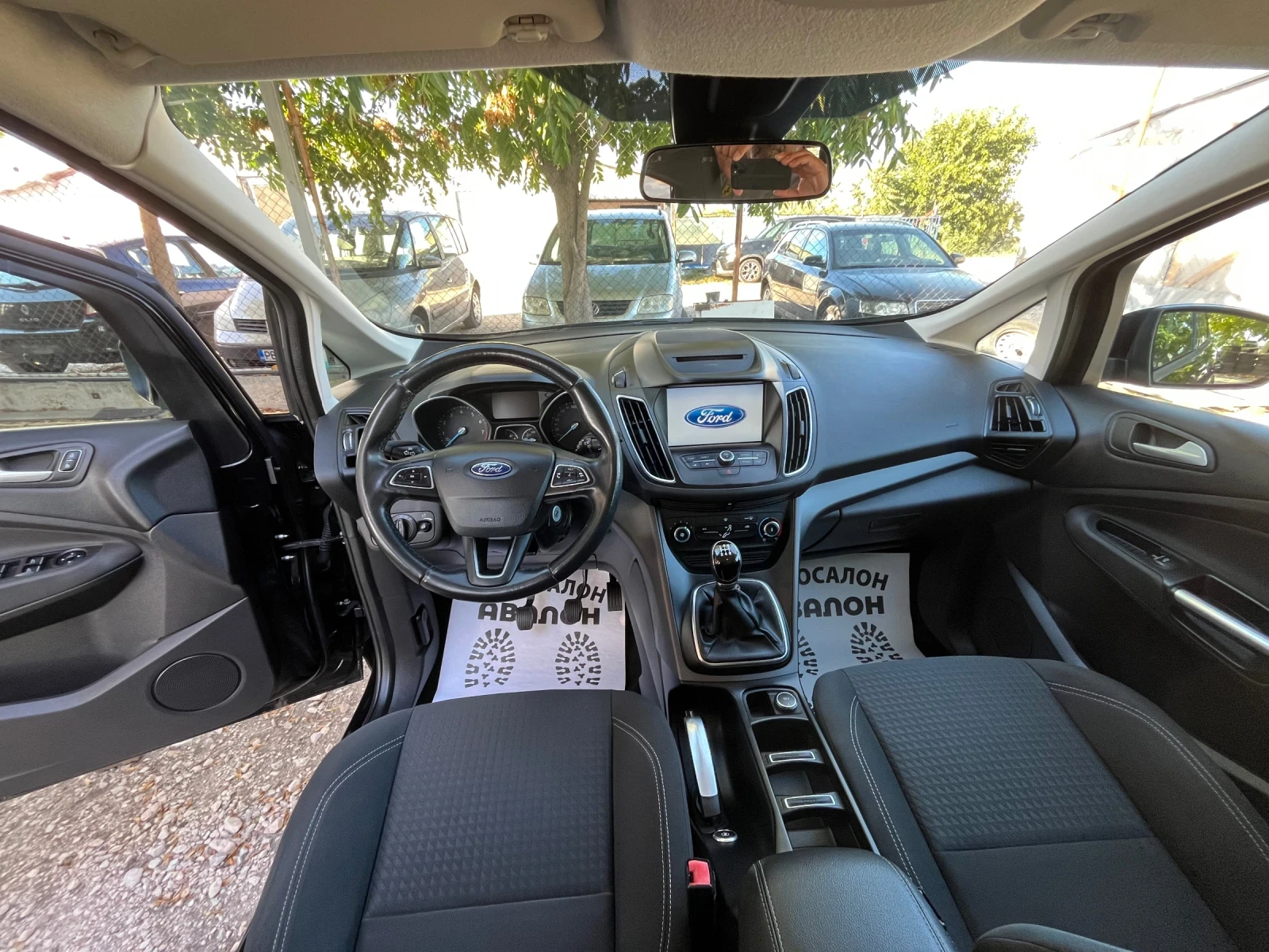 Ford C-max 1, 6 Бензин+ Газ навигация, снимка 8 - Автомобили и джипове - 56214434