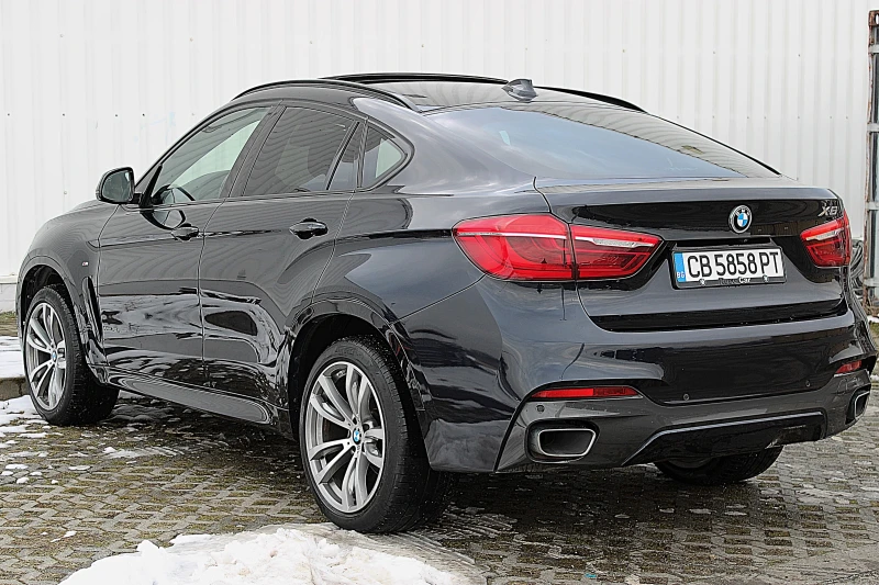 BMW X6 3.0D/X-DRIVE/M-PACK/SHADOW LINE/KAMERA/DISTRONIC, снимка 4 - Автомобили и джипове - 48773472