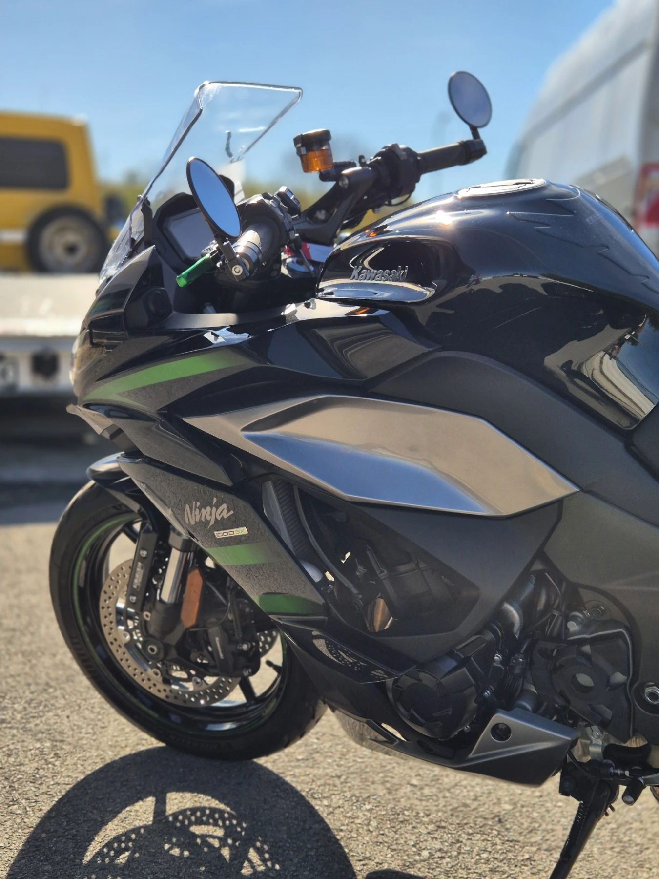 Kawasaki Z 1000SX Ninja 17000км!!! ШВЕЙЦАРИЯ, КАТО НОВ!!! - изображение 10