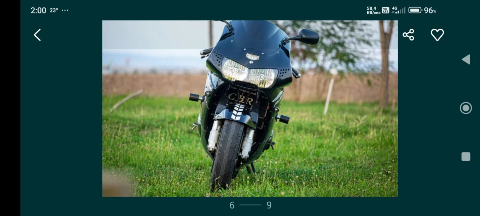 Honda Cbr SC 33, снимка 3 - Мотоциклети и мототехника - 54900962