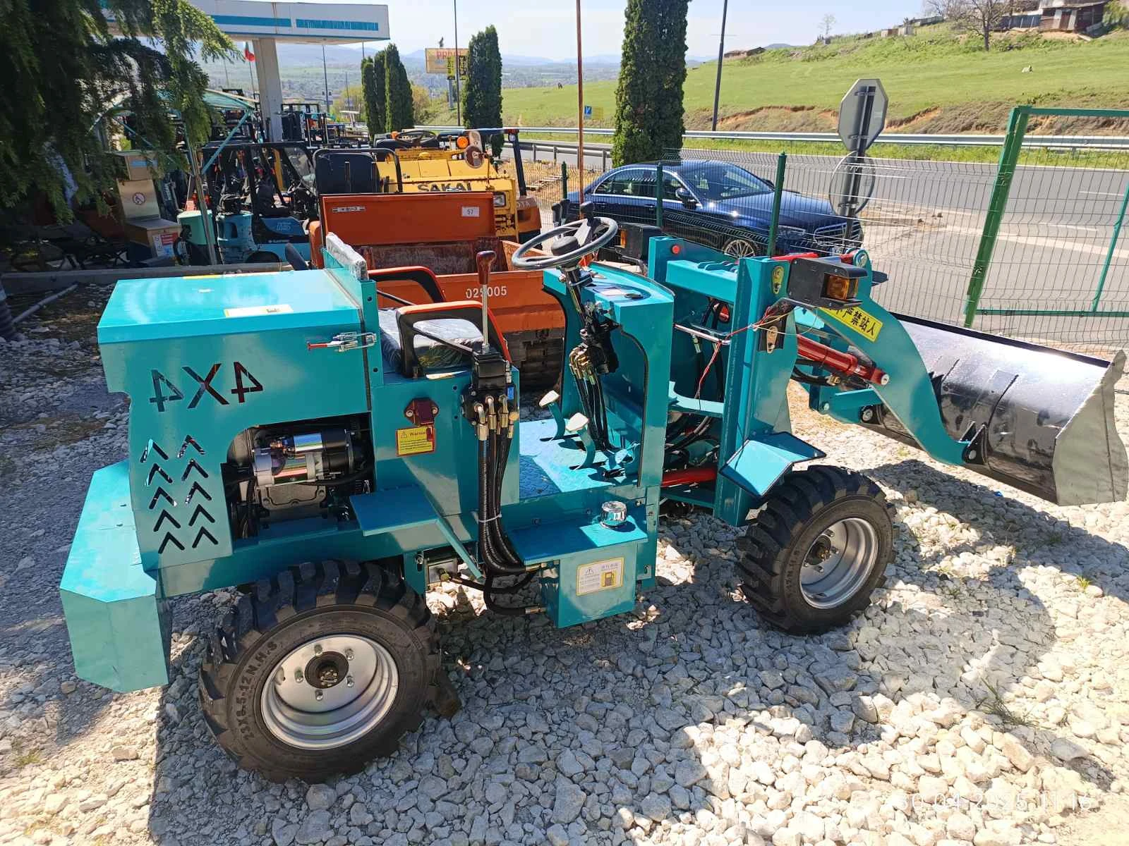 Челен товарач Komatsu 32к.с. 4х4 нов внос, снимка 6 - Индустриална техника - 55893871