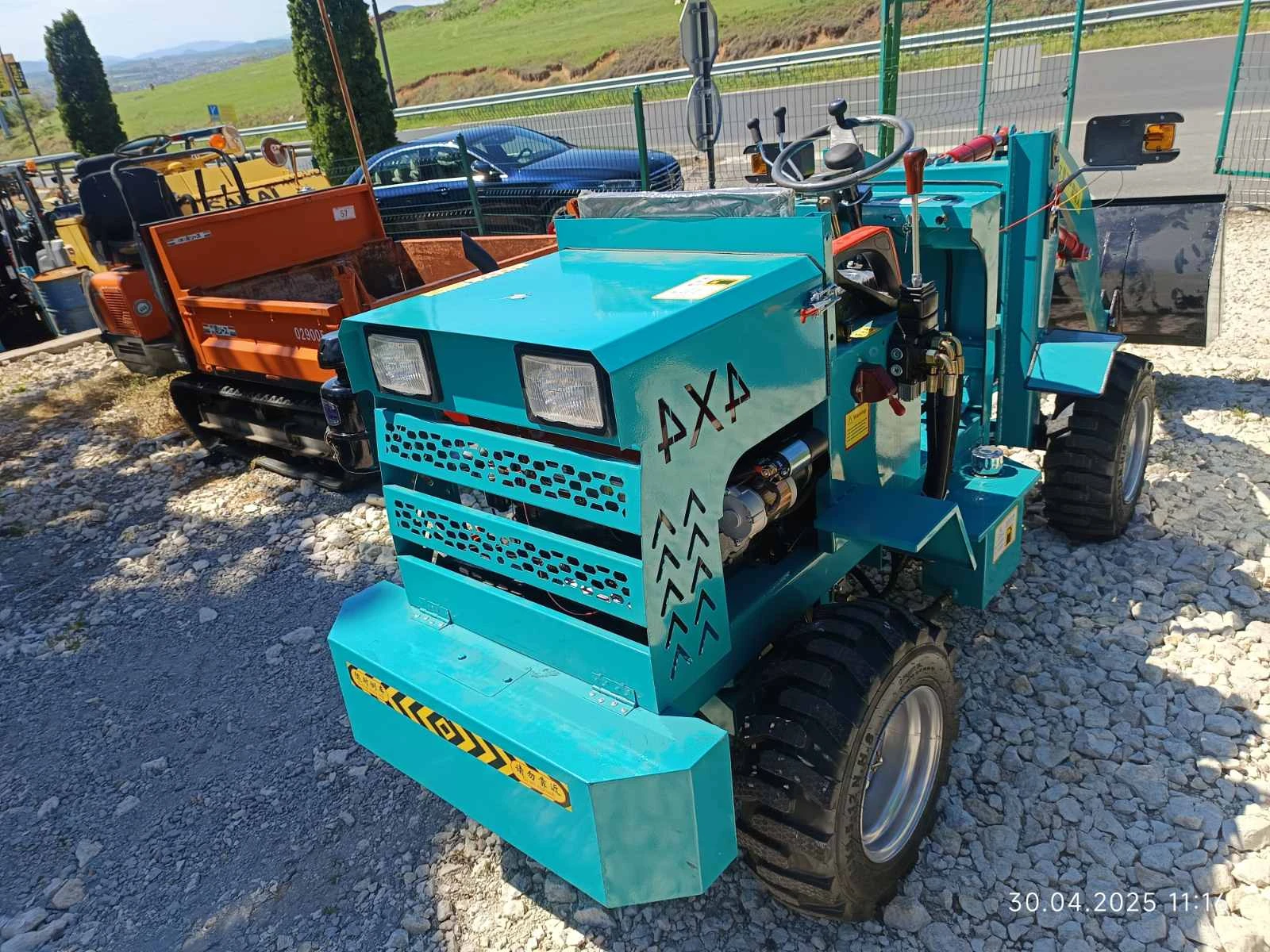 Челен товарач Komatsu 32к.с. 4х4 нов внос, снимка 5 - Индустриална техника - 55893871