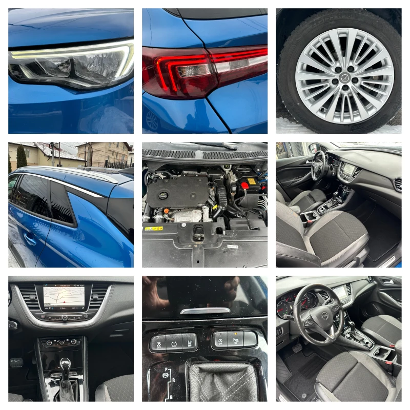 Opel Grandland X 1.5D-AUTOMAT-LED-DIST-NAVI-PDC-EURO6D-KLIMATR-2019, снимка 17 - Автомобили и джипове - 53090215