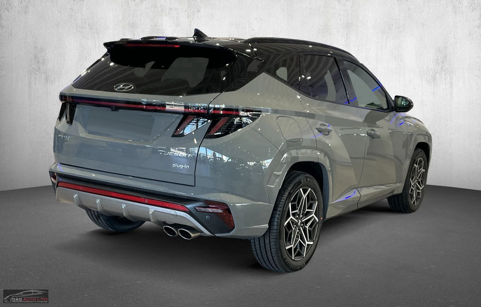 Hyundai Tucson 1.6PHEV/265HP/N-LINE/4X4/CAM/NAVI/KLESS/ACC/461v - изображение 8