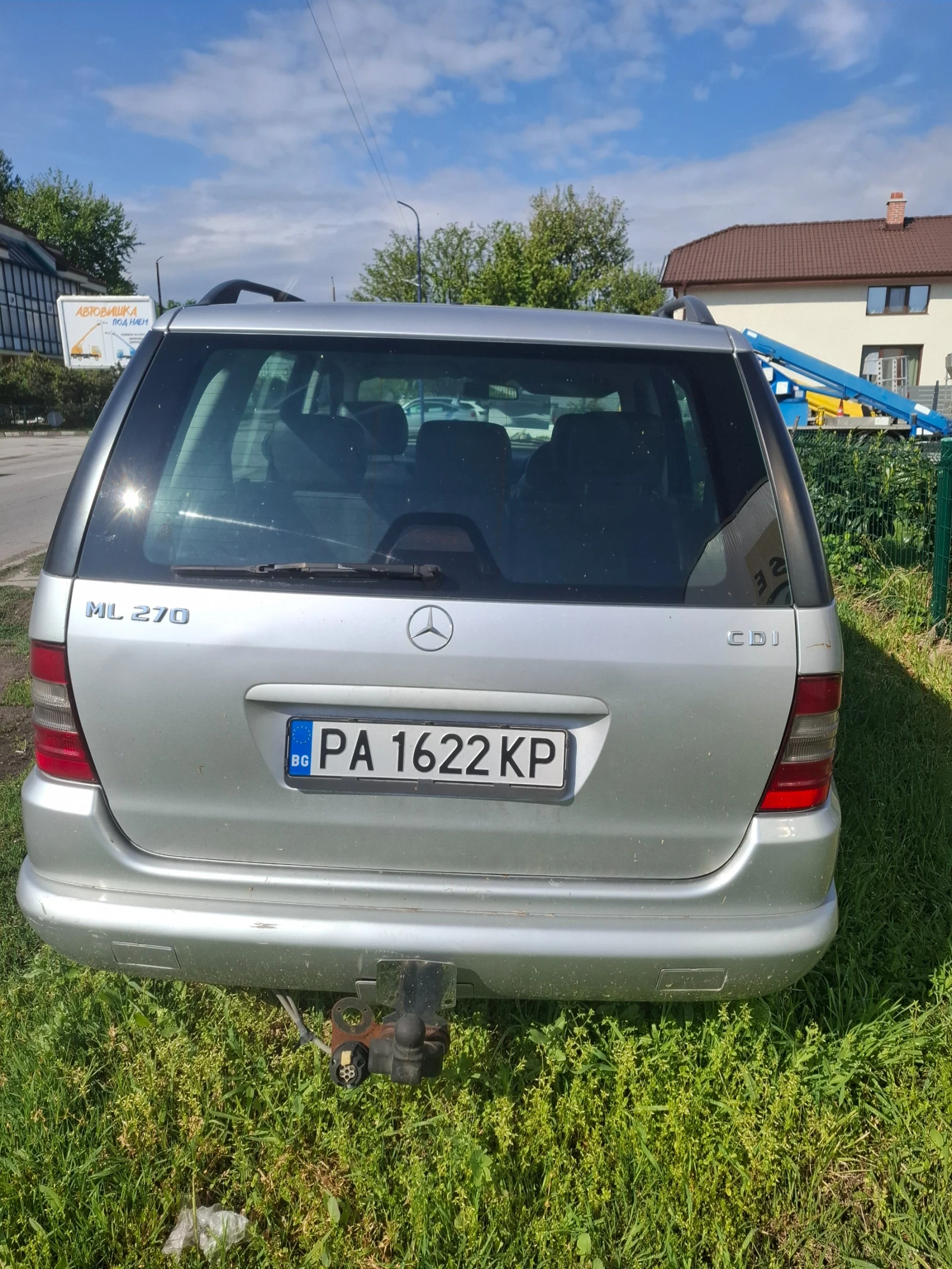 Mercedes-Benz ML 270, снимка 11 - Автомобили и джипове - 54397126