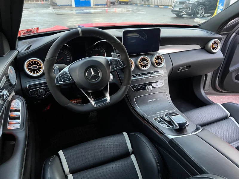 Mercedes-Benz C 63 AMG C63S, снимка 10 - Автомобили и джипове - 49066961