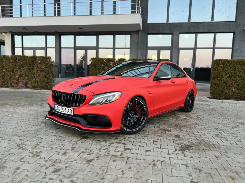 Mercedes-Benz C 63 AMG C63S, снимка 1 - Автомобили и джипове - 49066961