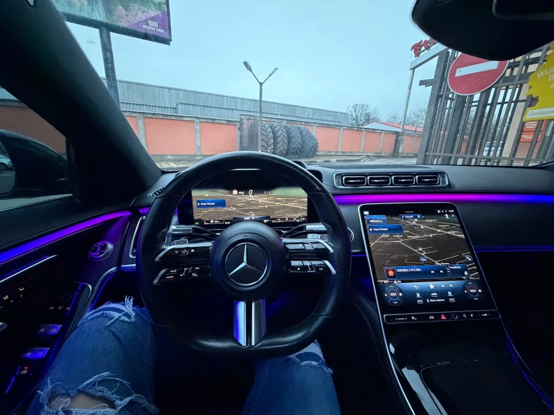 Mercedes-Benz S 400 БАРТЕР* AMG* Digital* Масаж* Завиващ* МОСТ* , снимка 10 - Автомобили и джипове - 52925073