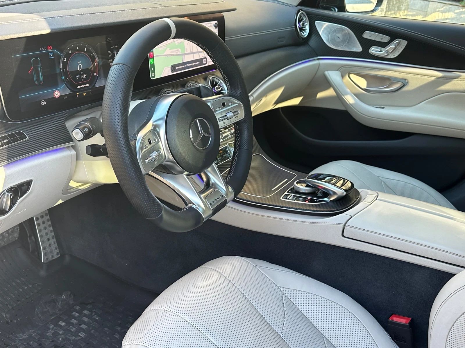 Mercedes-Benz CLS 53 AMG TURBO 4Matic+ * Burmester* 360cam* ���������*  | Mobile.bg � ����������� 7