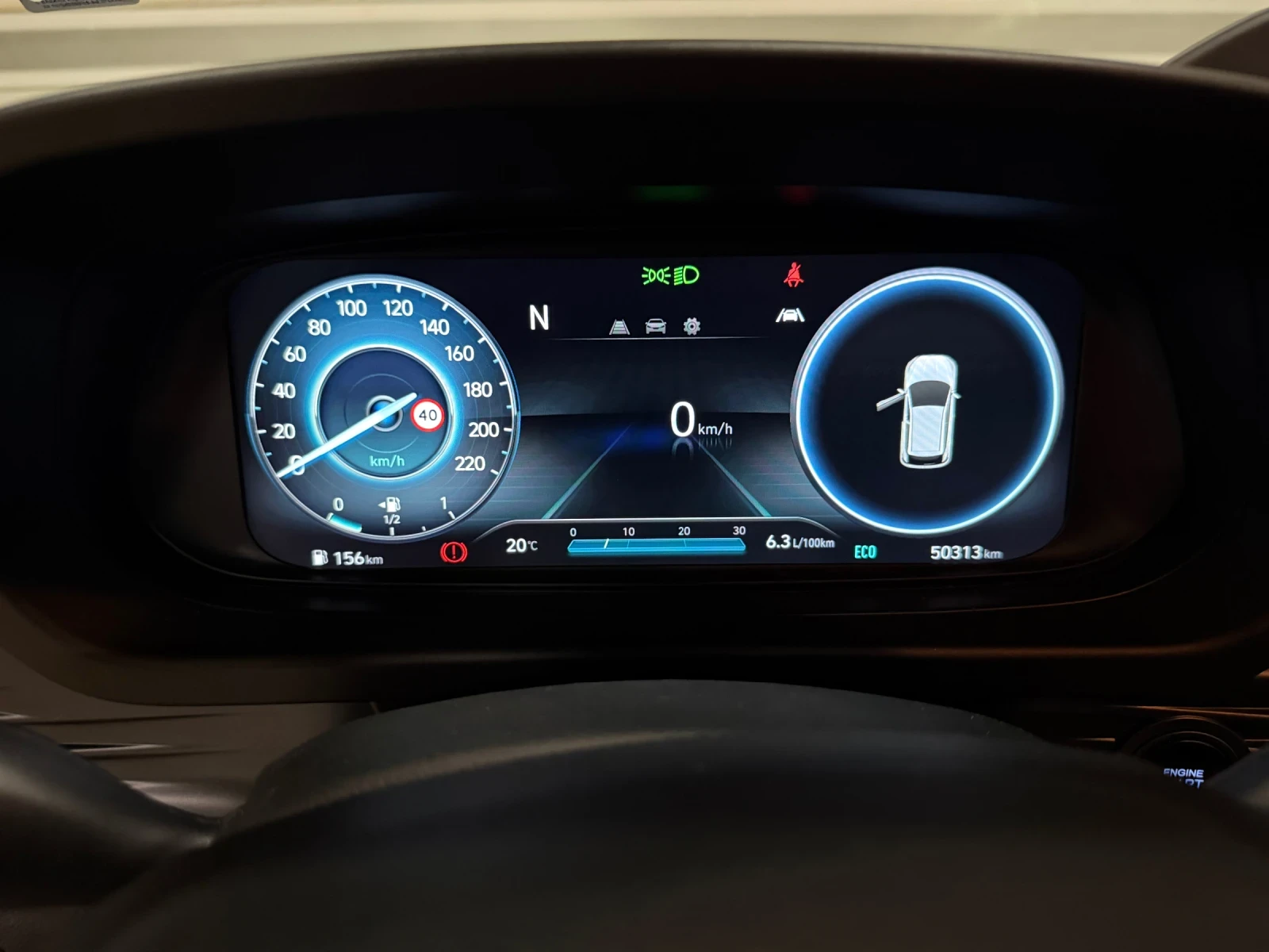 Hyundai I20 N-Line| ДИСТРОНИК| 50 328| КАМЕРА| ГАРАНЦИОНЕН , снимка 10 - Автомобили и джипове - 55429512