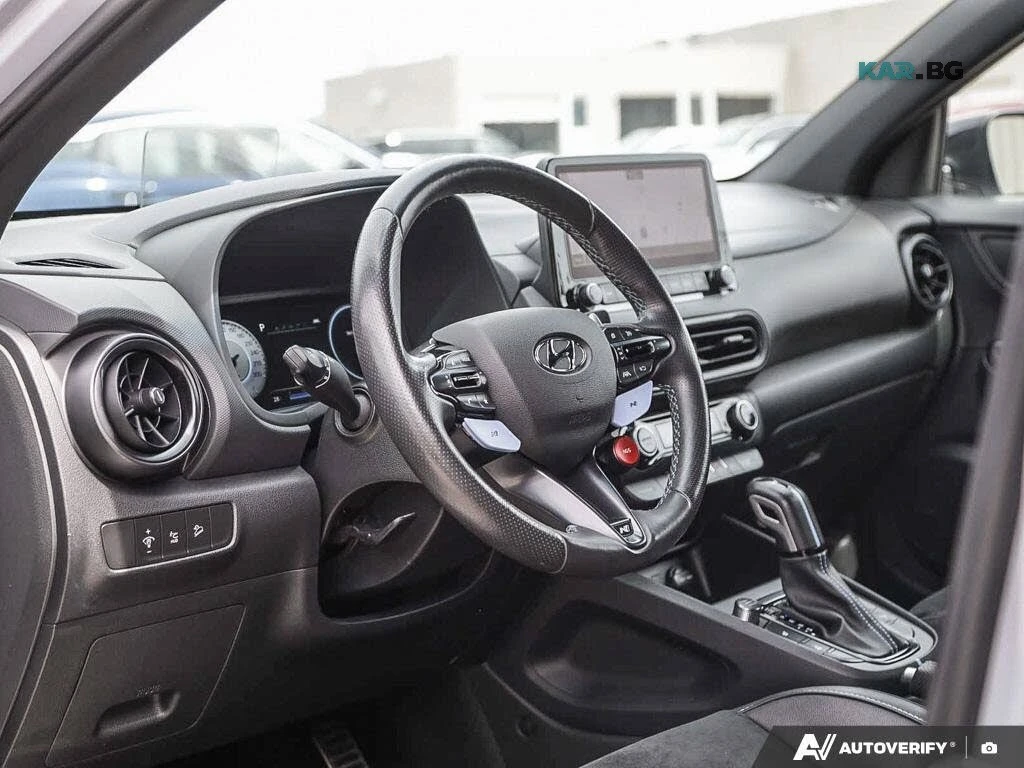 Hyundai Kona N* 2.0* ALCANTARA* ПОДГРЕВ* КАМЕРА* NAVI* LED* , снимка 6 - Автомобили и джипове - 55750174