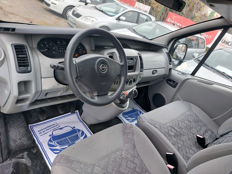 Opel Vivaro 1.9DTI* 6-SPEED.* 9- места* ., снимка 14 - Бусове и автобуси - 47980627