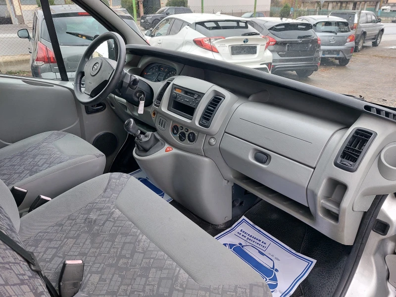 Opel Vivaro 1.9DTI* 6-SPEED.* 9- места* ., снимка 10 - Бусове и автобуси - 47980627