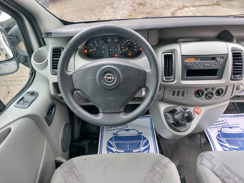 Opel Vivaro 1.9DTI* 6-SPEED.* 9- места* ., снимка 11 - Бусове и автобуси - 47980627