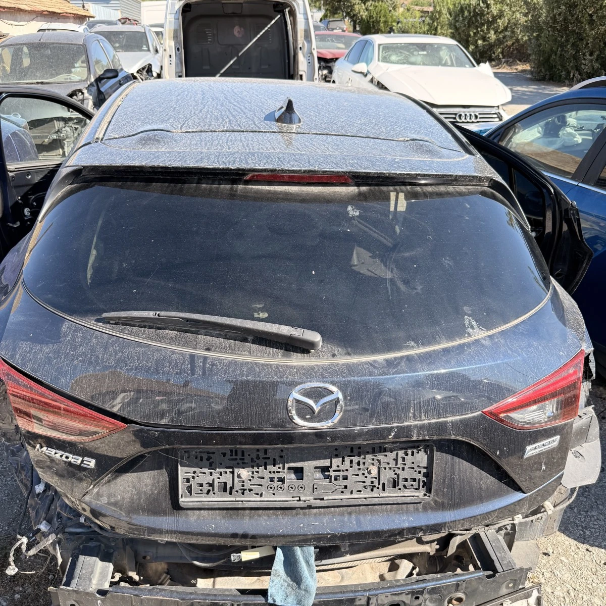 Заден капак Mazda 3 15d Автомат 2016 Хечбек B45A-62-02X